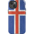 Iceland Flag Distressed iPhone 15 Impact Case